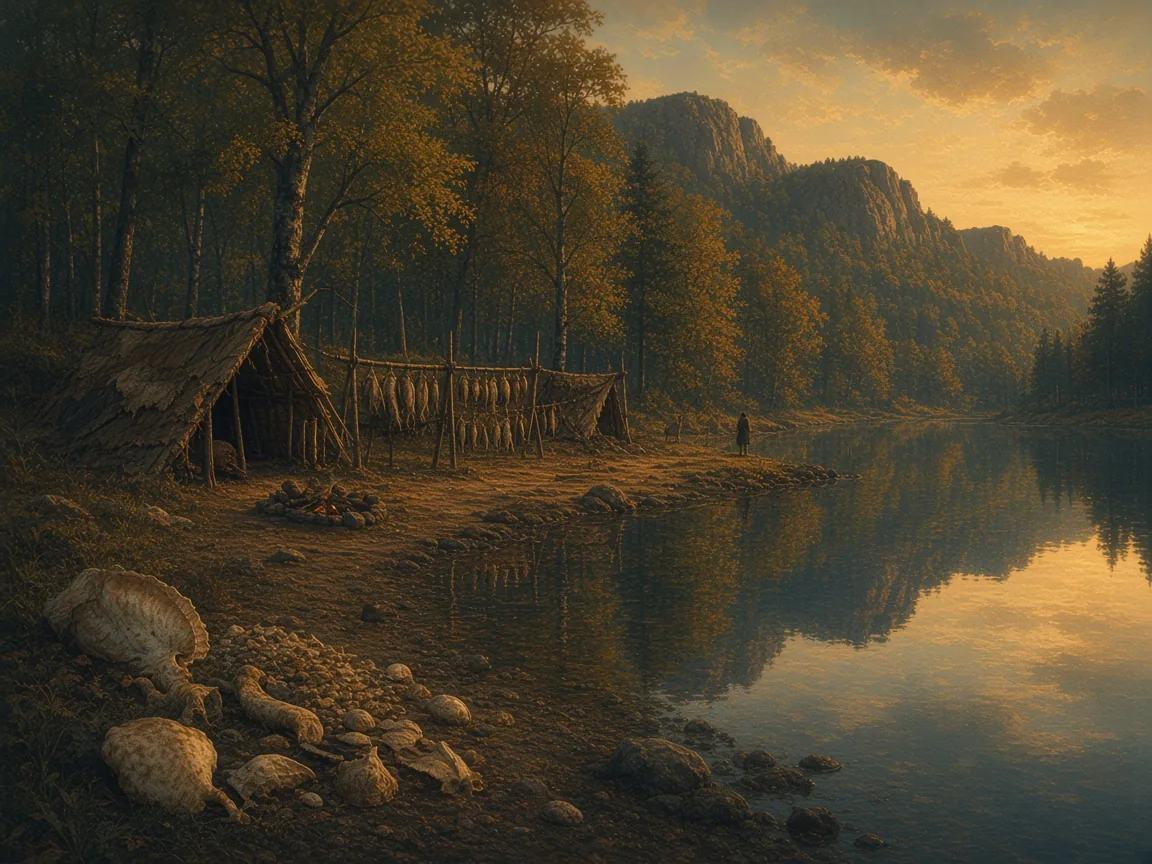 Illustration of Archaic landscape