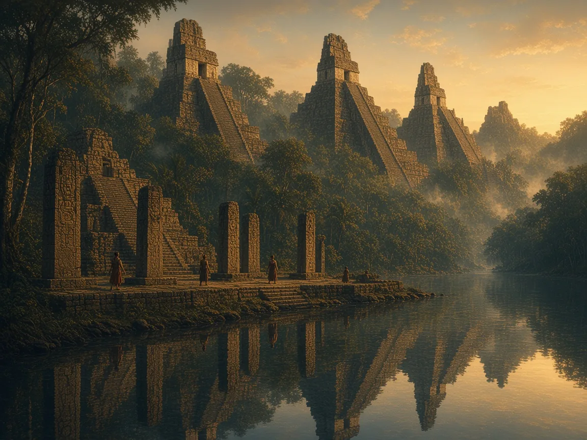 Illustration of Classic landscape