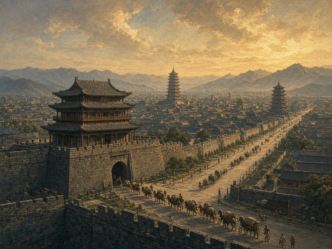 Illustration of Imperial landscape