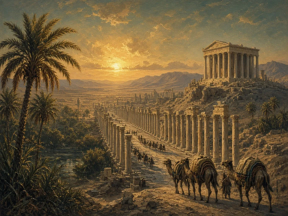 Illustration of Classical landscape