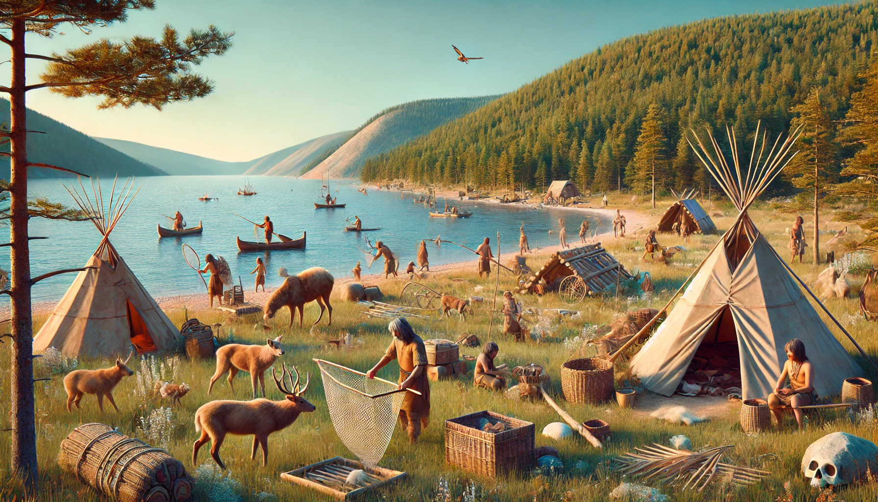 Lake Baikal Fisher-Hunters