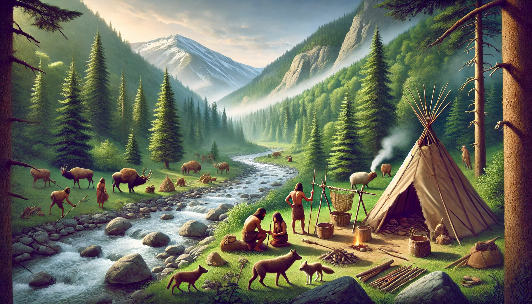 Caucasus Mountain Hunter-Gatherers