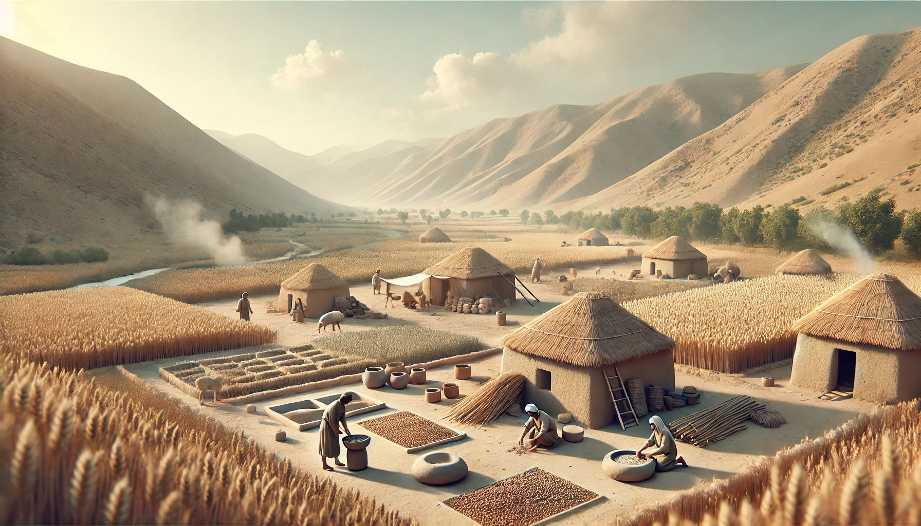 Zagros Mountain Early Farmers